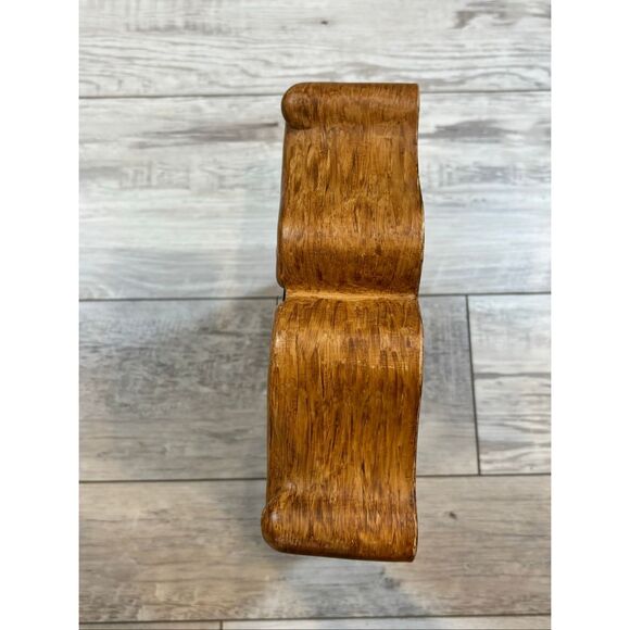 Vintage Ceramic Mantel Clock Hershey Mold Farm Mill Scene - Picture 6 of 13